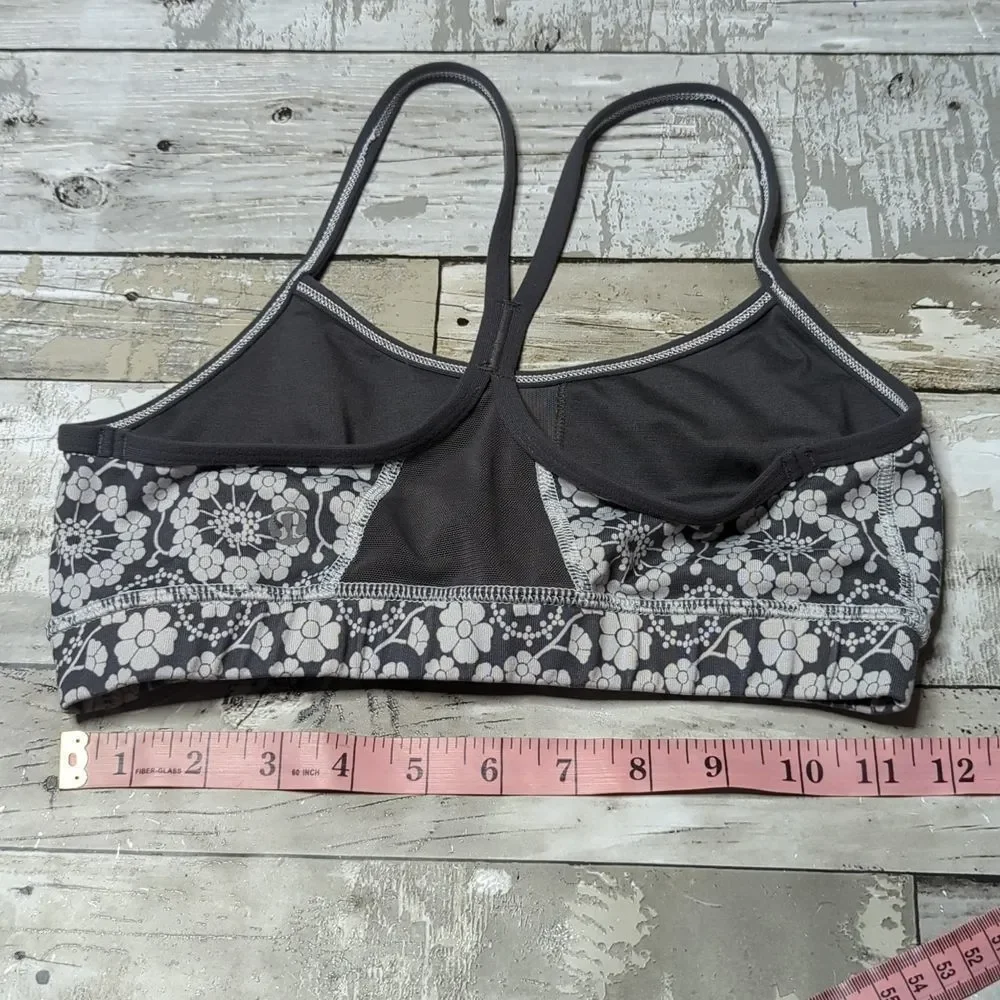 Lululemon Flow Y Bra IVTwiggy Printed Nimbus / Soot Light - Picture 5 of 5